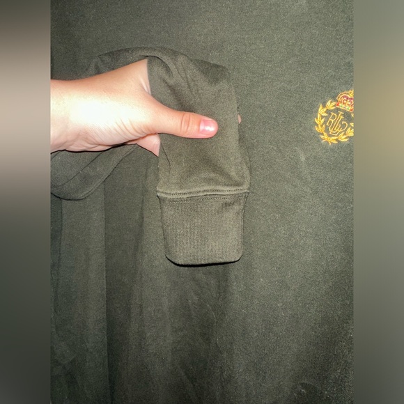 Ralph Lauren Crest Turtle Neck Women’s Green Petite Long Sleeve Size Small - Picture 5 of 9